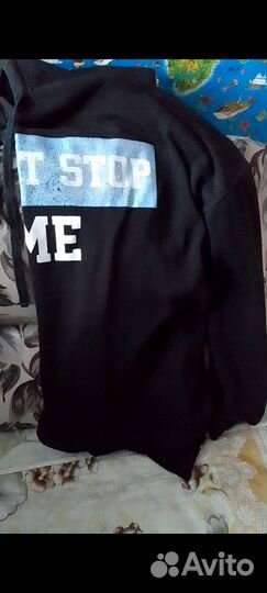 Худи(кофта) мужское, чёрное Gee Jay boys