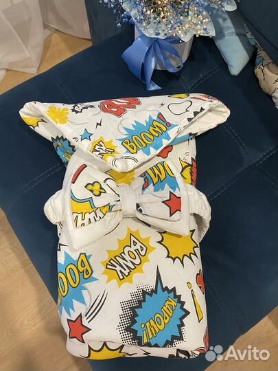 Конверт-одеяло для новорожденного