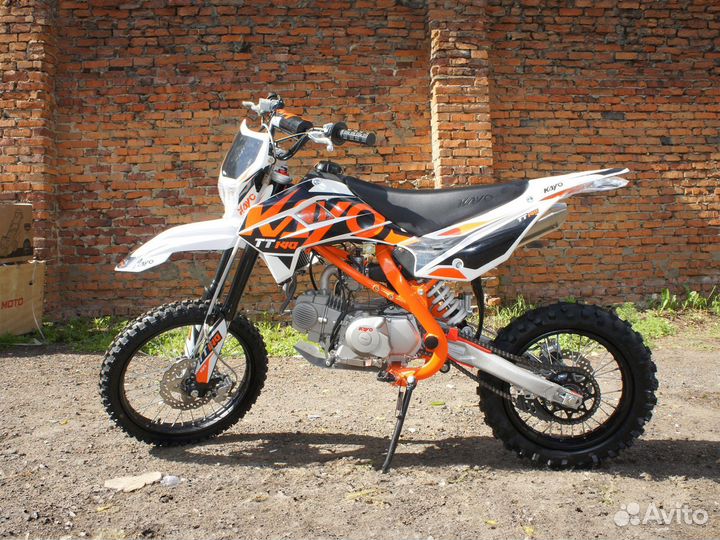 Мотоцикл kayo basic TT140EM pitbike Витрина