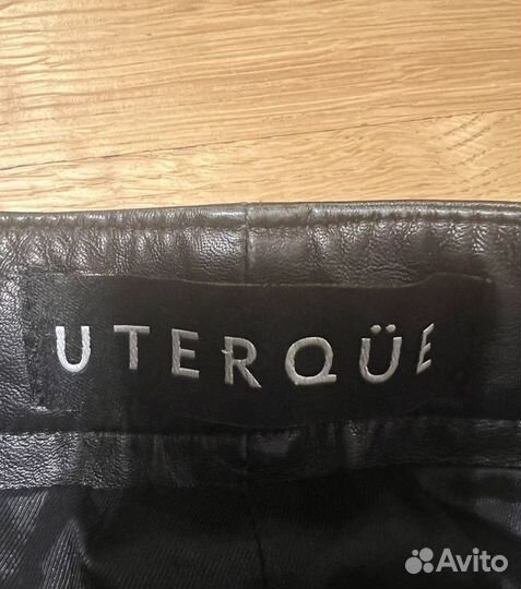 Кожаные брюки uterque