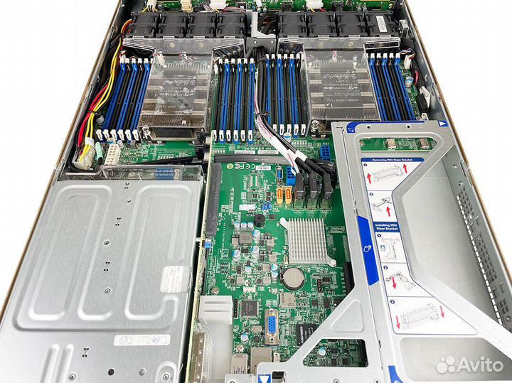 Сервер Supermicro 1029U-TR25M 2xGold 6148 64Gb