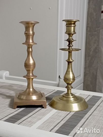 Подсвечники и канделябры бронза