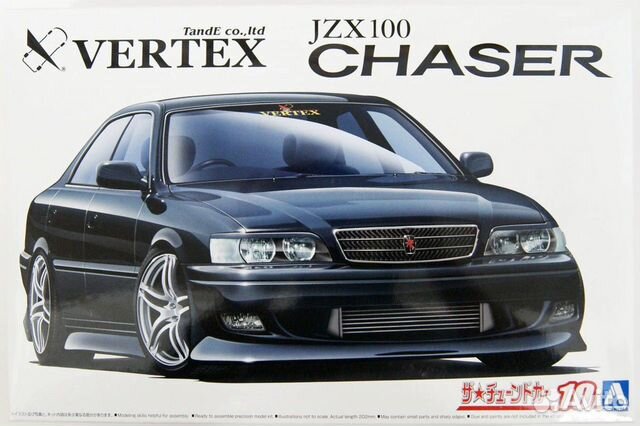 Сборная модель Toyota Chaser JZX100 TourerV Vertex