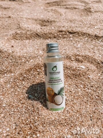 Кокосовое масло холодного отжима 100 мл