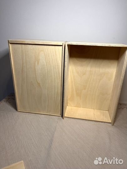 Коробка подарочная деревянная