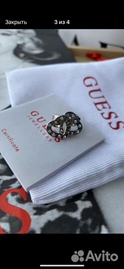 Серёжки Guess Новые