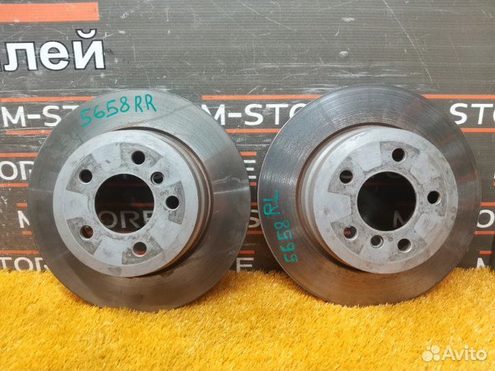 Диск тормозной задний Bmw X5 E70 N52B30AF 2008