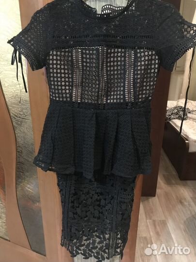 Шикарный кружевной костюм