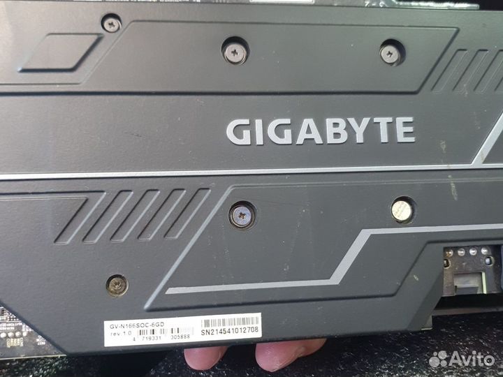 Видеокарта gtx 1660 super 6gb Gigabyte