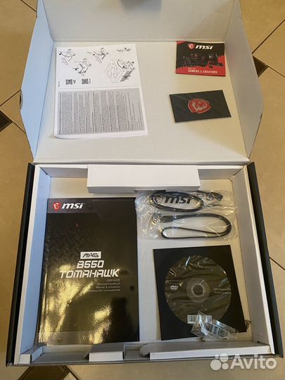 Материнская плата msi b550 tomahawk