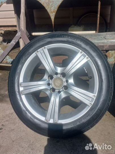 Rubber Wheels Standard 185/55 R15