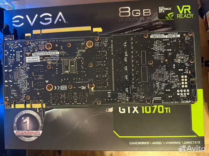 Evga geforce gtx1070ti