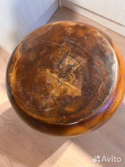 Табуретка массив цельное дерево