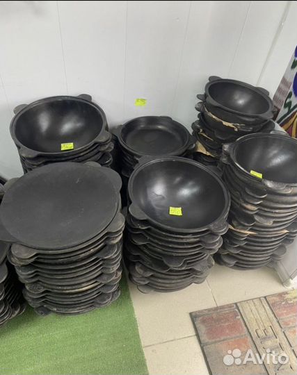 Казан чугунный (печи, шумовка, мангалы)