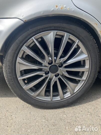 Литье диски r17 4x100 с резиной