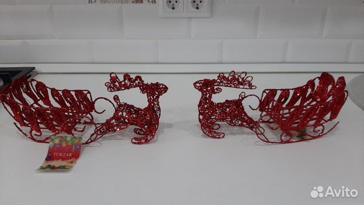 Сани новогодние