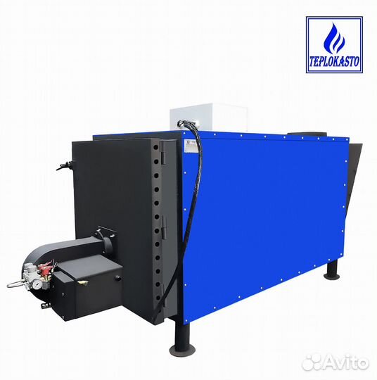 Котел на отработке и на дровах 100кВт