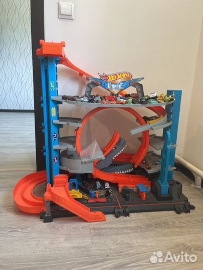 Hot wheels парковка