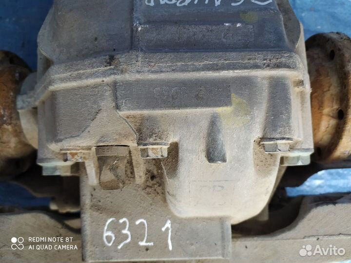 Редуктор заднего моста Audi A6 C6 Allroad Quattro