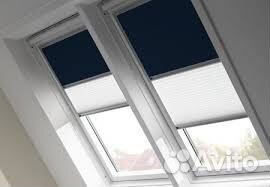 Шторы плиссе на мансардные окна