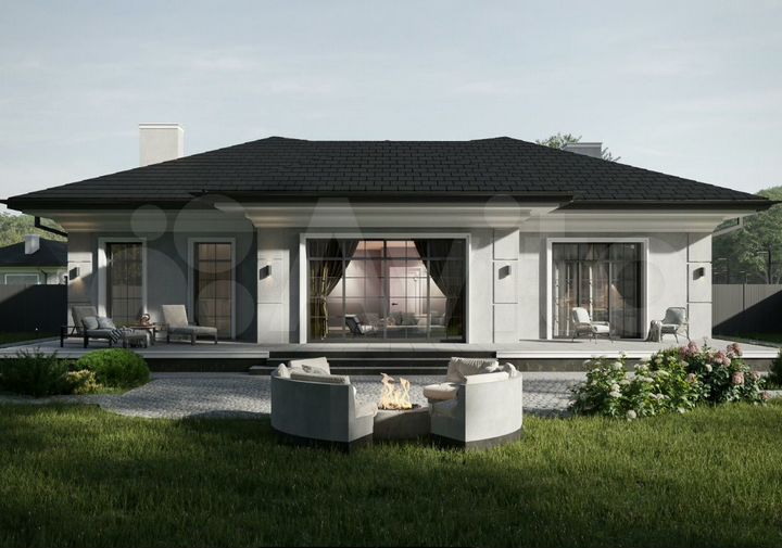 Дом 119,2 м² на участке 8 сот.