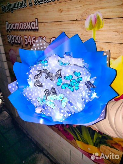 Букет из бабочек