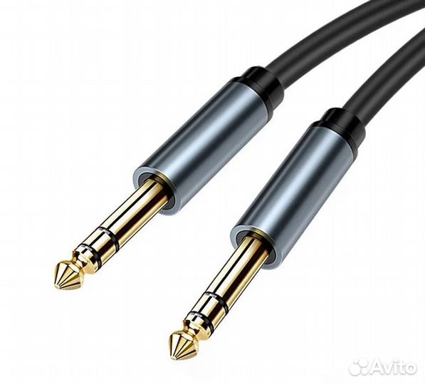 Кабель Tubon Стерео 6.3 мм - 6.3 мм джек 1.5м