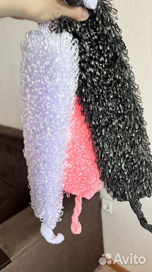 Мочалка ручной работы