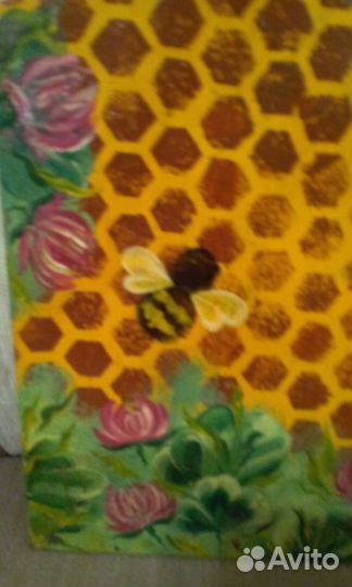 Доска кухонная СССР ручная работа