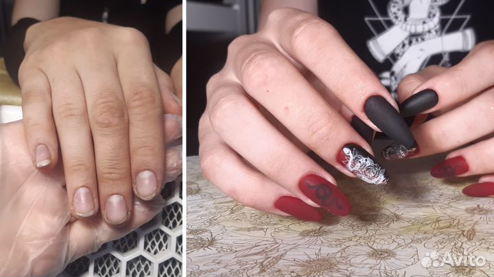 Маникюр педикюр на дому