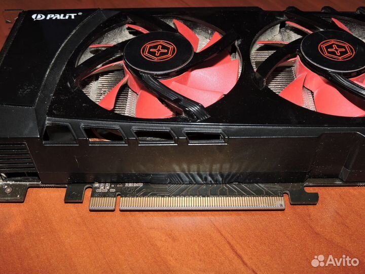 Видеокарта Palit GeForce GTX 470 не рабочая