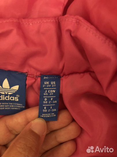 Куртка для девочки adidas 92 - 98см
