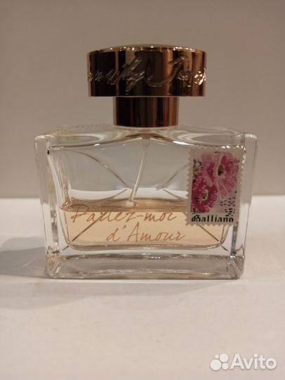 John Galliano parlez moi d amour edp остаток