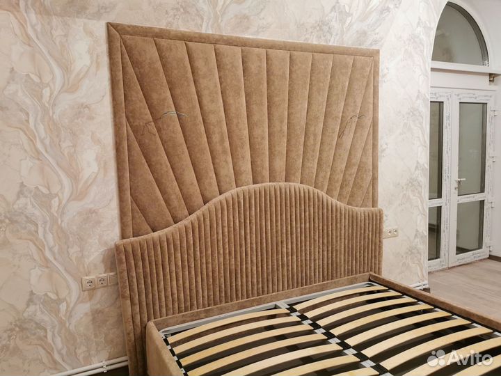 Мягкие панели в спальне