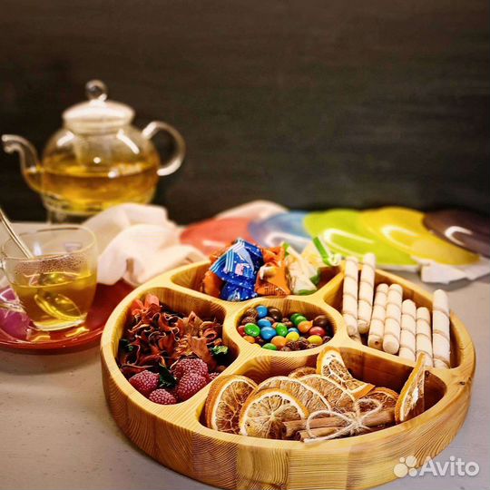 Менажница из дерева под заказ