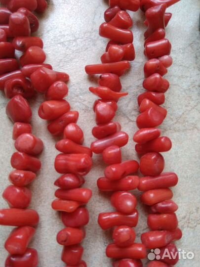 Бусы коралл,бирюза