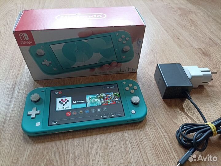 Nintendo Switch Lite прошитый 20 игр