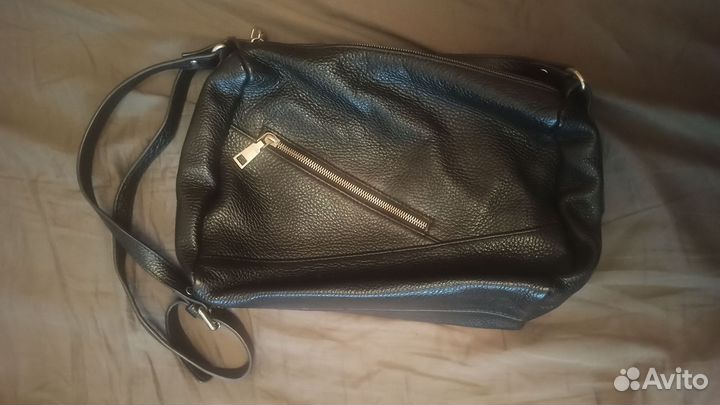 Сумка кожаная