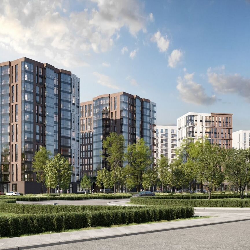 1-к. квартира, 36,4 м², 12/13 эт.