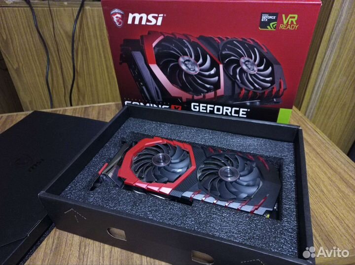 Видеокарта gtx 1060 6gb msi gaming x