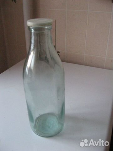 Бутылка молочная с крышкой