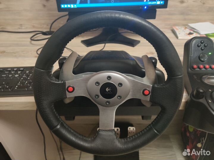 Игровой руль logitech g25 с кпп