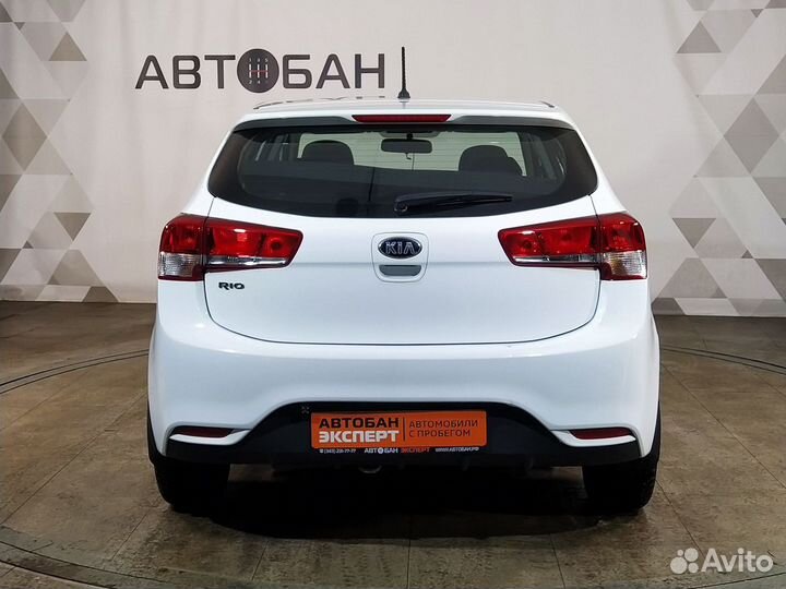 Kia Rio 1.4 МТ, 2016, 132 705 км