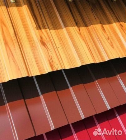 Профнастил С8 окрашеный, м2