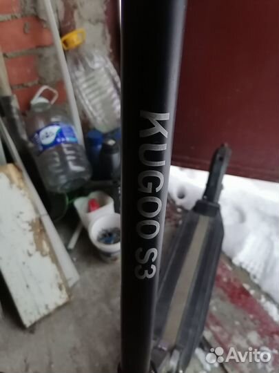 Электросамокат kugoo s3