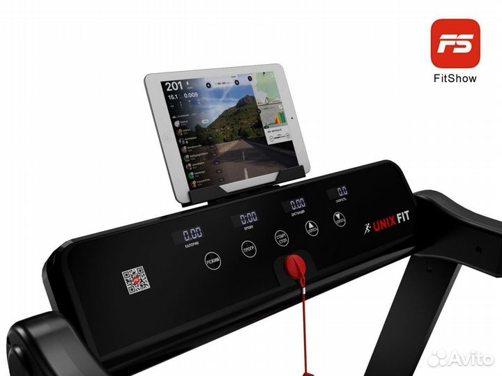 Беговая дорожка unixfit Hi-tech F1 Dark Storm