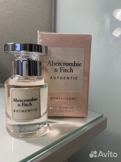 Ambercrombie & Fitch authentic парфюмерная вода