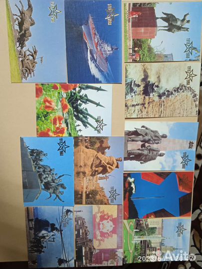 Карманные календарики СССР лот 4