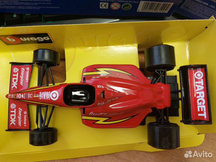 Модель болида гонок Laguna Seca 1:24