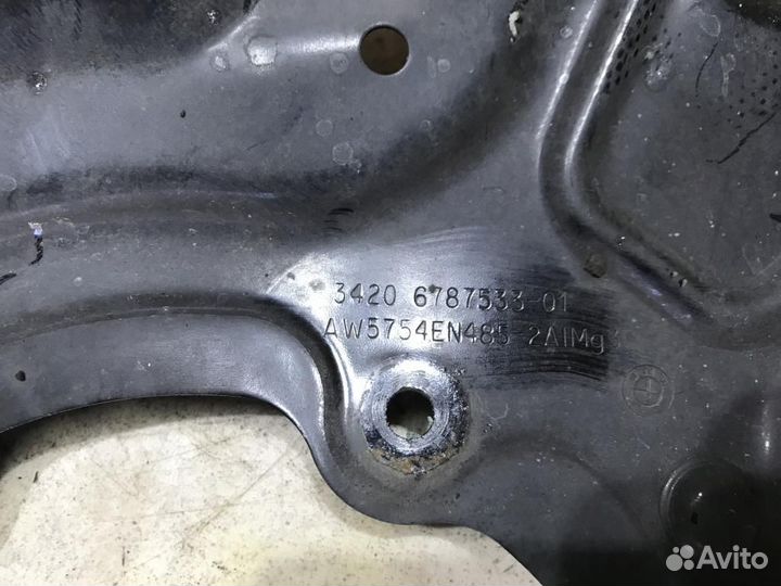 34206787533 Кожух тормозной задний BMW X3 F25 F26
